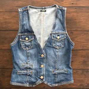 Denim vest